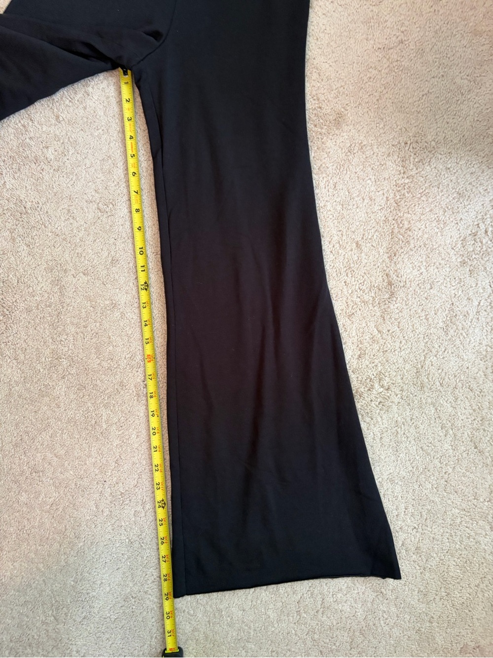 Offline By Aerie NWT OTT Fleece Super Wide Leg Black Pull On Pants Womens Sz XS - Picture 9 of 10